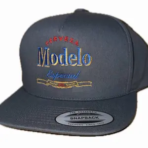 Modelo Dark Gray SnapBack Hat with Fast Shipping Envio Rapido
