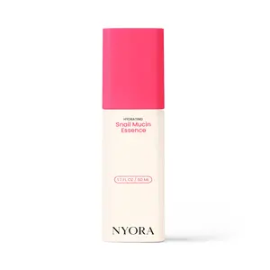 NYORA Snail Mucin Essence - Ultra-Light Hydrating Serum with Hyaluronic Acid for Radiant Dewy Finish - 50ml - USA Made