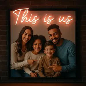 This Is Us – Custom Neon Sign | Neon Vibes