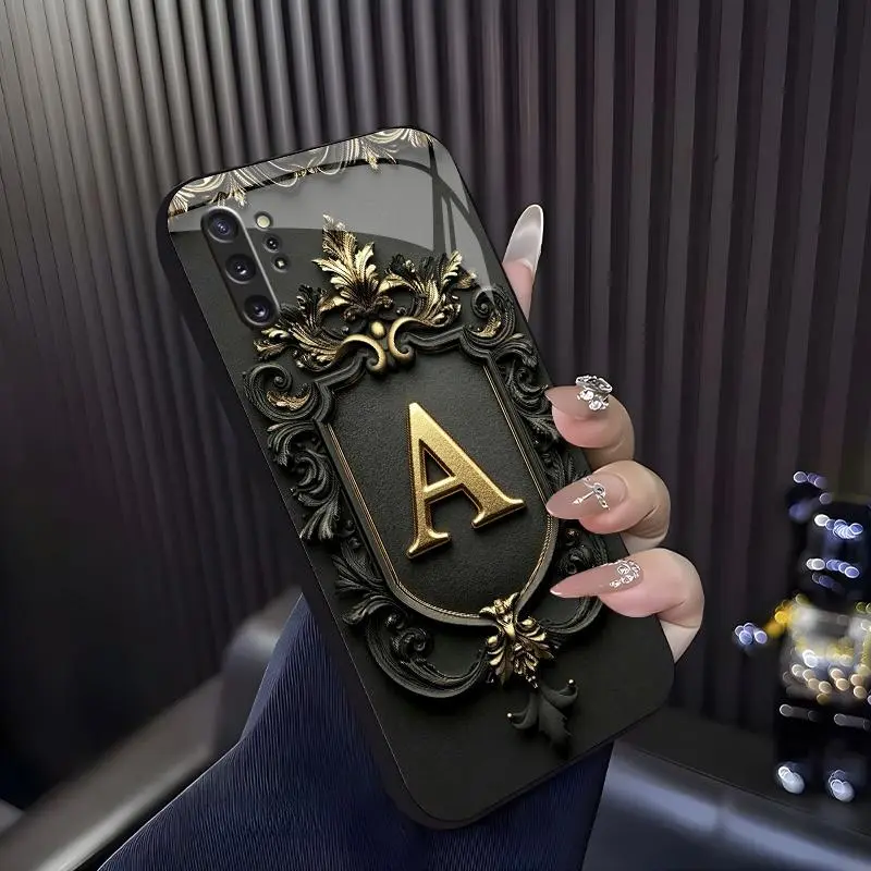 Suitable for [Galaxy Note 10 Plus] high-end  phone case,Drop-resistant and fingerprint-proof; major promotion underway—choose from any of the 26 letters！YM99