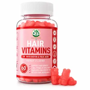 Biotin Bear Gummies – For Women’S Hair Care And Vitamin Supplementation, Pack Of 60