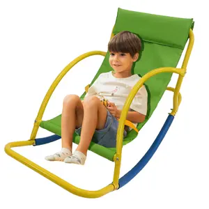 PLATPORTS Kids Seesaw Chair – Oversized Saucer Lounge Chair for Toddlers, Reading, Sensory Play & Indoor Outdoor Fun
