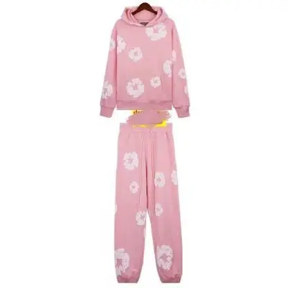 Pink set (white floral wreath)