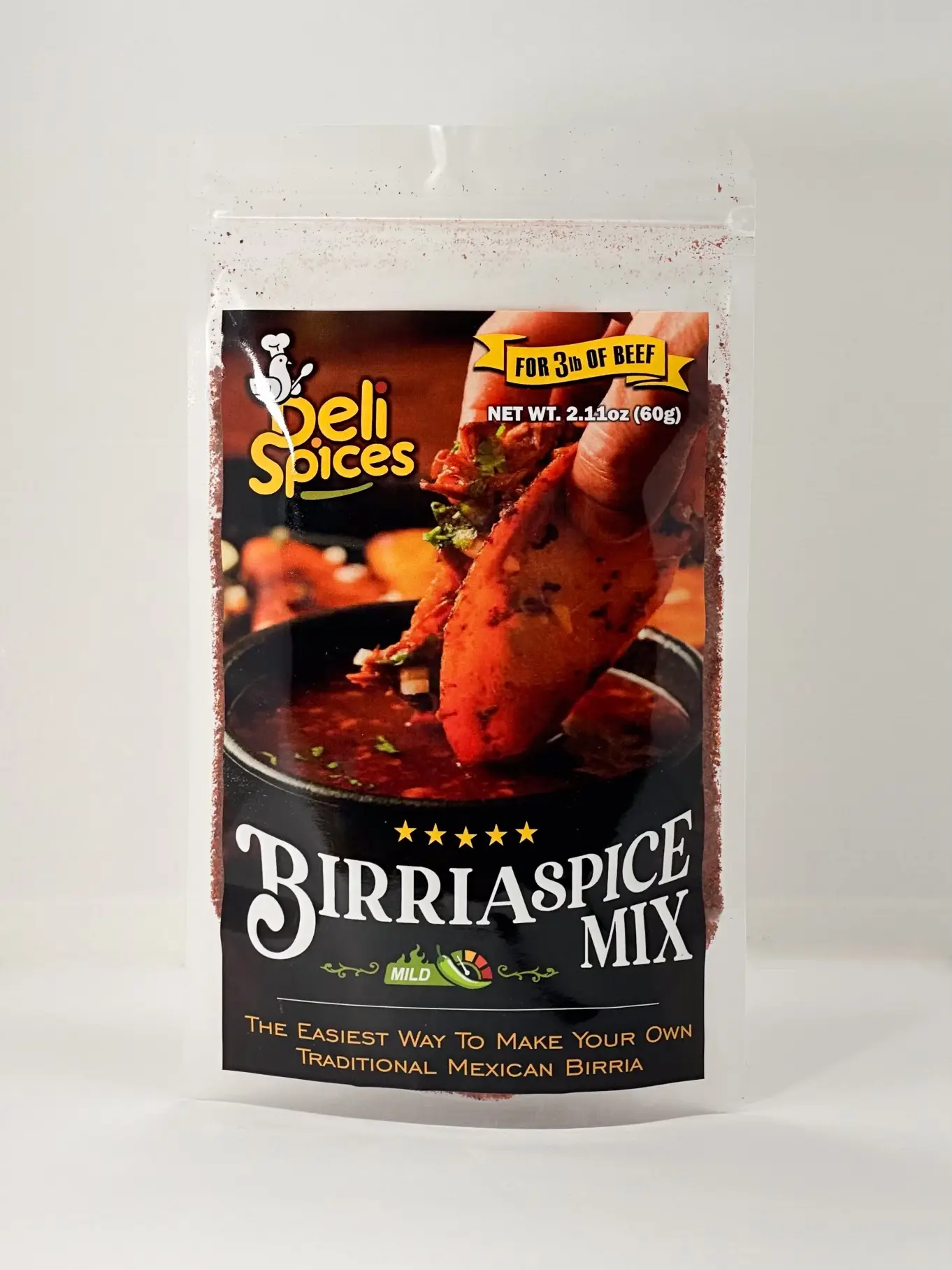 Birria Spice Mix  Seasoning for 3 lbs of Authentic Mexican Birria Flavor