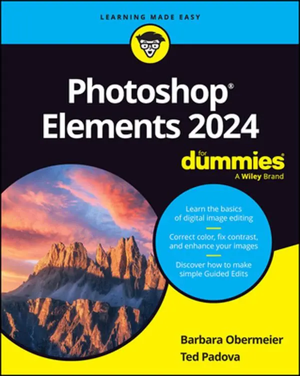 USED Book - Photoshop Elements 2024 for Dummies by Obermeier, Barbara (Paperback) - english