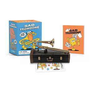 Sad Trombone Womp Womp  Funny Gag Gift Book with Sound Effect Novelty - Paperback