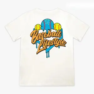 Cotton Candy Ice Cream Youth Tee, Sweet Style Unisex Casual Short Sleeve