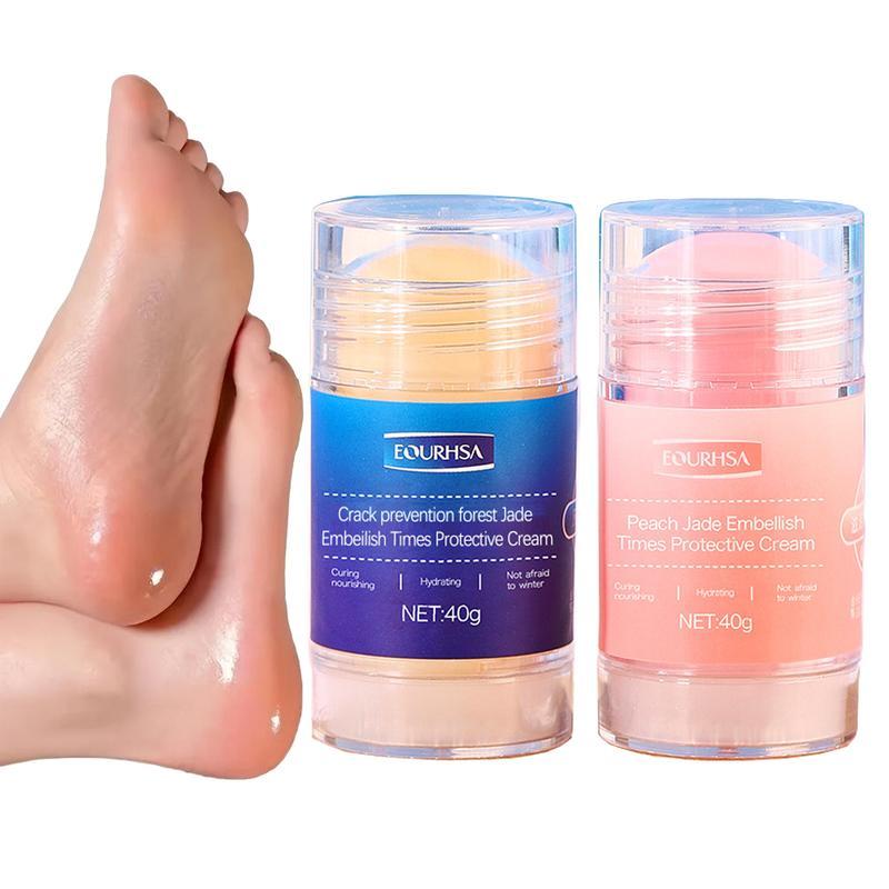 【Buy 1 Get 1 Free】Anti Crack Foot Care Cream, Anti Dry Cracked Hand and Foot Cream, Moisturizing and Softening Foot Cream. Suitable for Dry and Cracked Feet. Removes Dead Skin and Makes Feet Smoother and Softer.