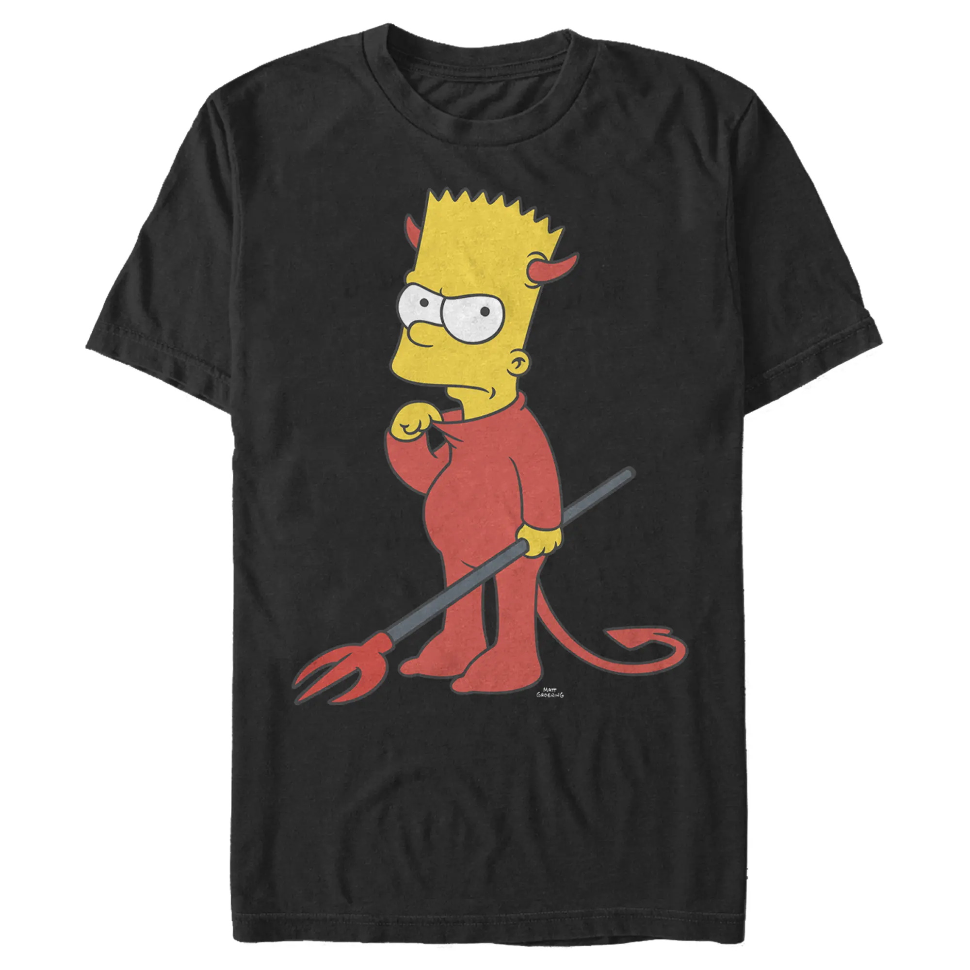 Men's The Simpsons Devil Bart T-Shirt