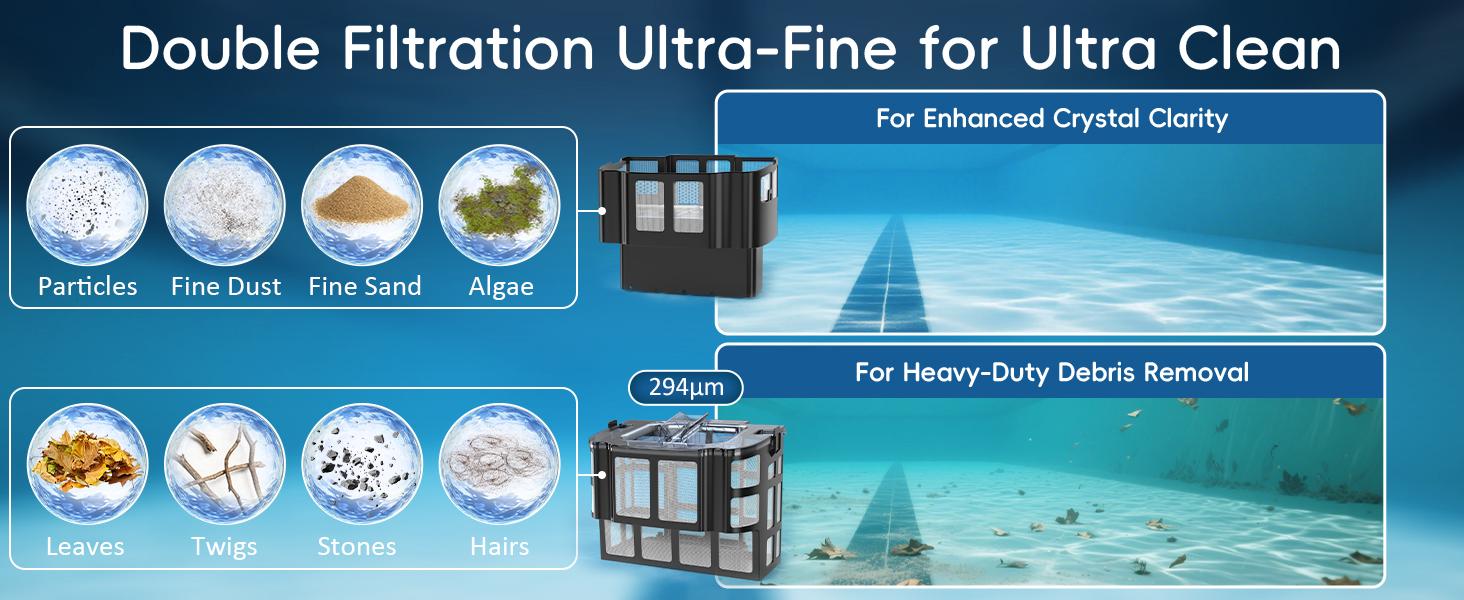 (2026 New) Robotic Pool Cleaner – SAT40