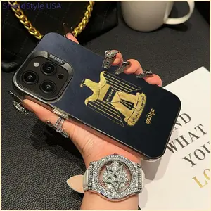 Iraqi Iraq National Flag Phone Case IMD Color Silver Shell For IPhone17 16 15 14 13 12 11 Pro Max Plus Air Creative Shockproof