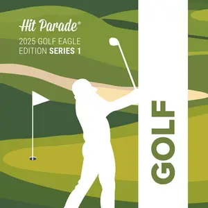 Hit Parade Autographed Golf Pin Flag 2025 (Series 1)