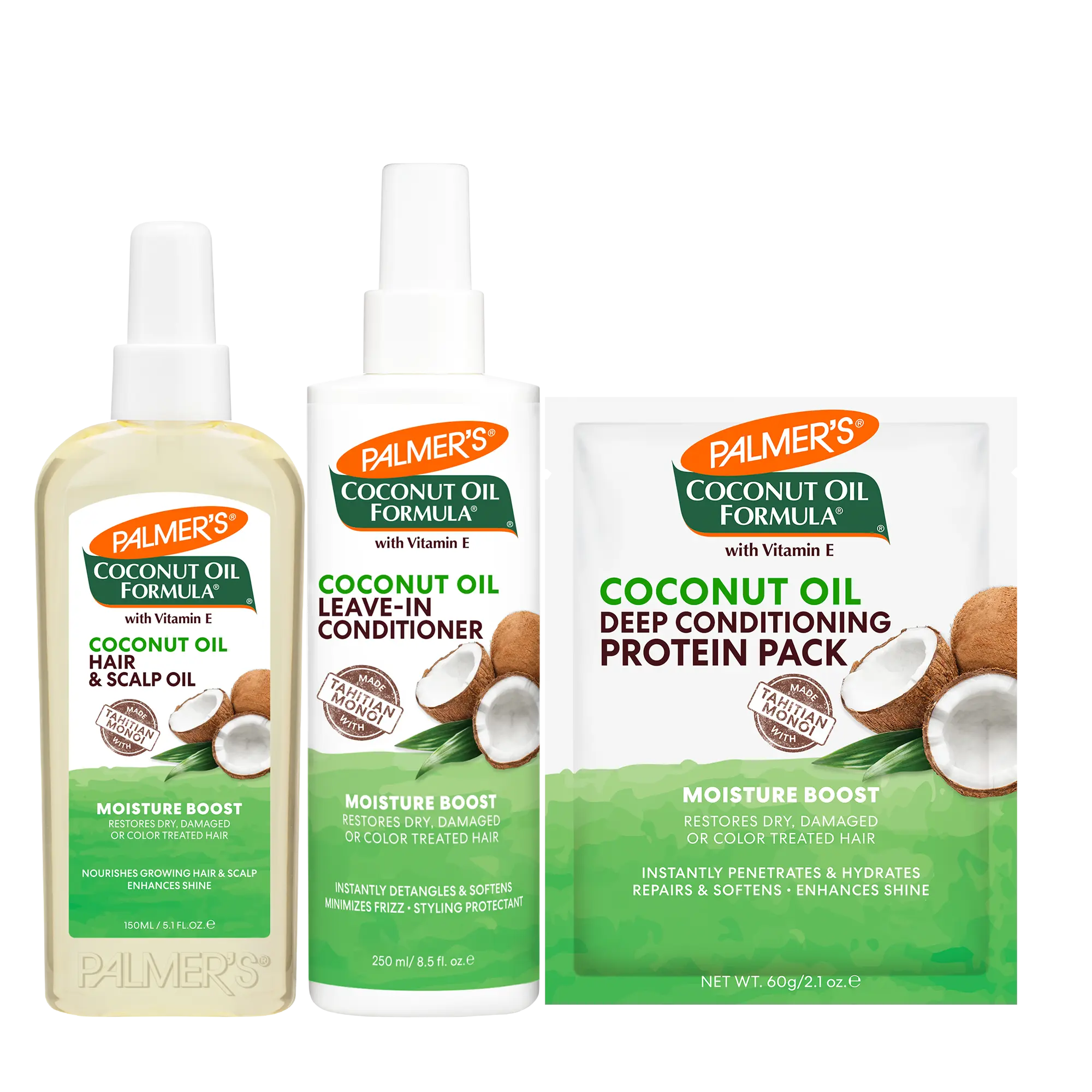 Palmer's Coconut Oil Formula Coconut Oil Hair Care Bundle   Moisturizing and Restore Haircare
