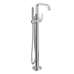 Cambium Chrome one-handle tub filler includes hand shower