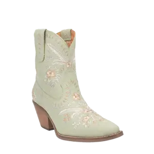 Dingo Ladies Primrose Mint Green Snip Toe Boots DI748-MNT