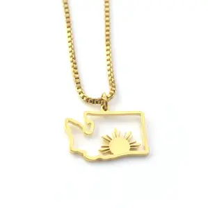 Washington Filipino Sun Necklace