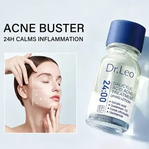 DR.LEO SALICYLIC ACID ACNE DRYING LOTION, 24H Overnight Blemish Spot Treatment, Reduce Redness, Oil Control & Fade Acne Scars, Gentle Zit Remover for Sensitive Skin
