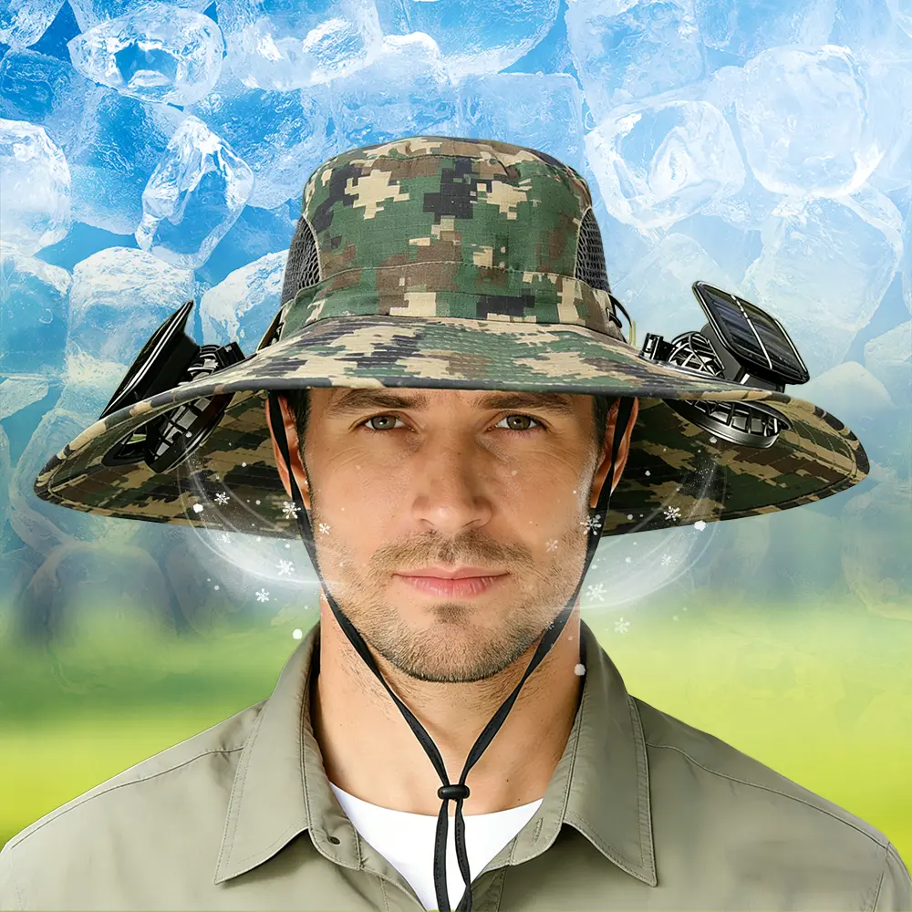 Military green + 2 fans