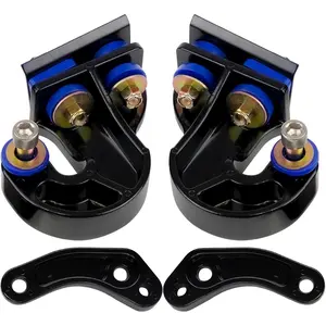 Hood Hinge Pivot Bushing Bracket Kit Compatible with Peterbilt 377 378 379 Replace for# M 134708 L & M 134708 R