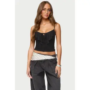 Jezebel Ruffle Tank Top