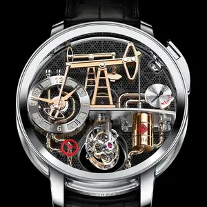 new oil rig oilfield watch mechanical movement complete luxury