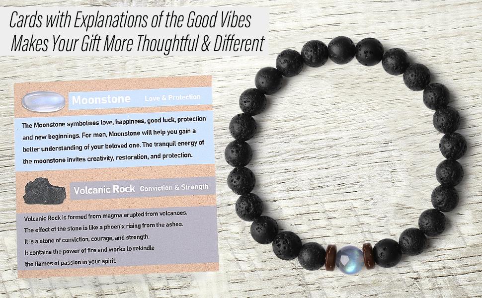 Handmade Gifts for Boys/Men-Love/Strength-Natural Gemstone Bracelet for Son Grandson Dad Boyfriend Husband Brother Nephew Uncle Handmade Gifts for Boys/Men-Love/Strength-Natural Gemstone Bracelet for Son Grandson Dad Boyfriend Husband Brother Nephew Uncle