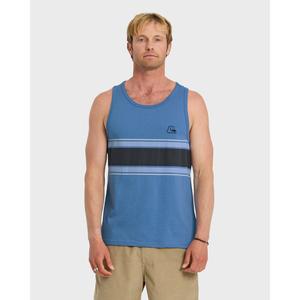 Quiksilver | Floater Stripe Tank | Men's Graphic Print Soft Hand Feel | Sun Protection & Everyday Wear