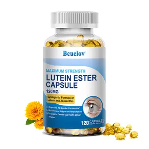 Bcuelov Lutein and Zeaxanthin  health supplement,Support eye health and clear vision,120 Capsules