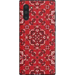 I'm with the Band | Red Bandana Print Samsung Case