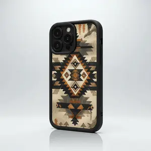 Boho Tribal Geometric Aztec Art Pattern Phone Case for iPhone17/17PROMAX/17PRO/16/15/14/13/12/GALAXYS21/S22/S23/S24 Celestial Eye Layered Phone Case simple and versatile Cool trend