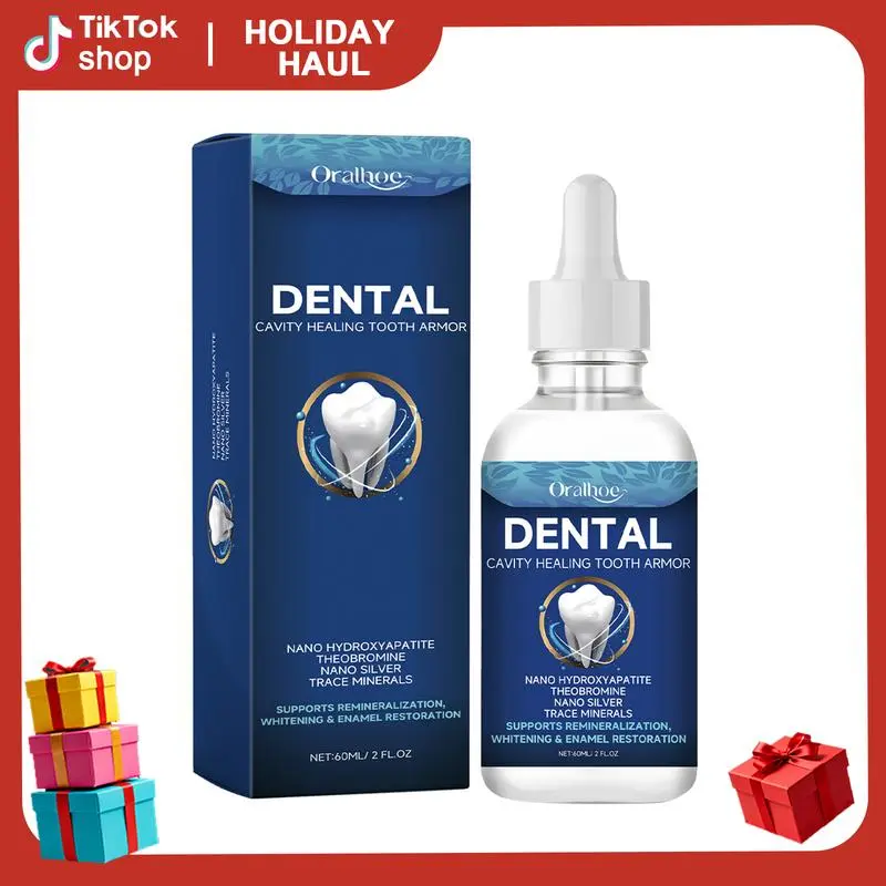 Fluoride-Free Hydroxyapatite Tooth Armor Drops | Enamel Repair, Whitening & Fresh Breath | Gentle Oral Care for Sensitive Teeth teeth whitening products