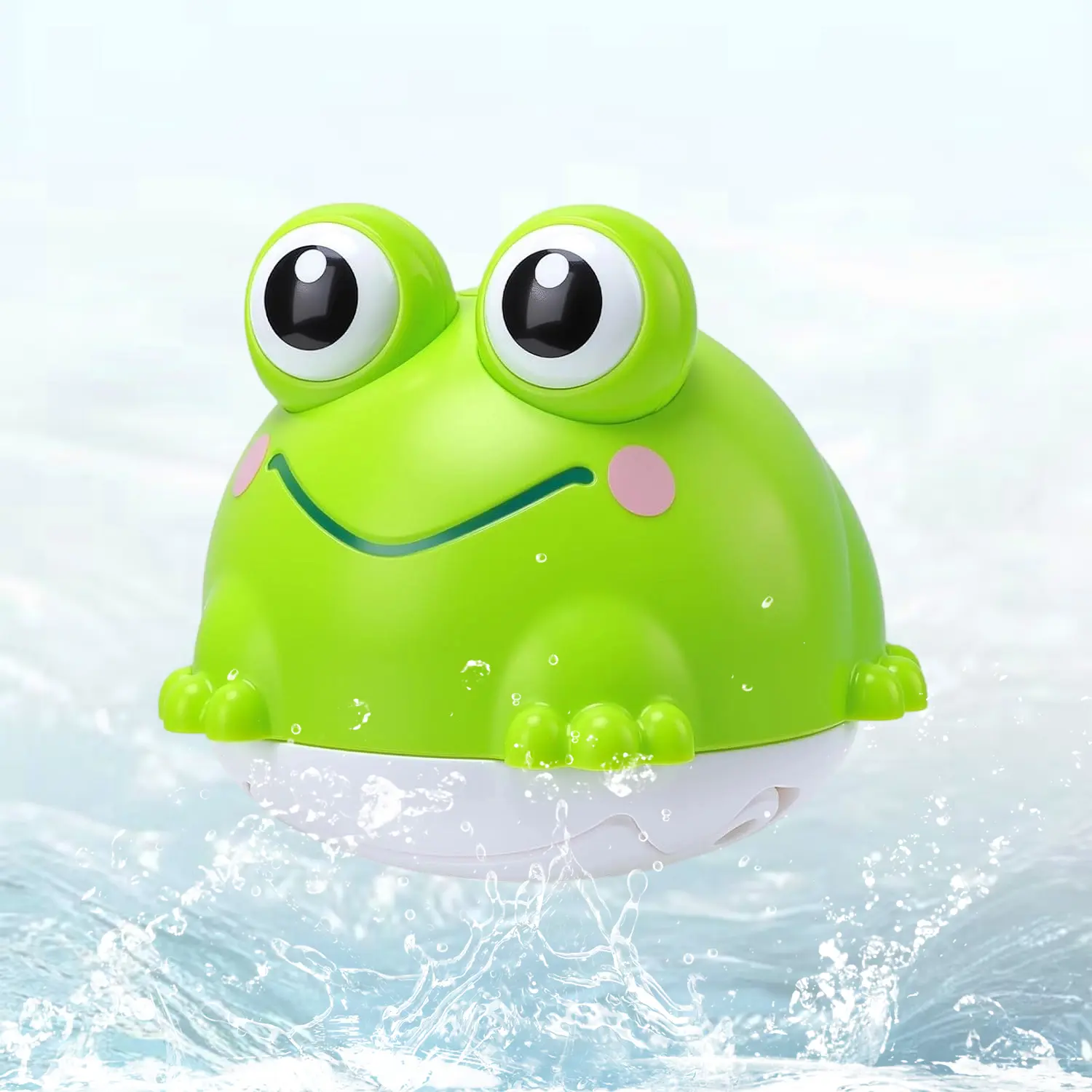 Toddler Bath Toys for Kids Ages 1-3, Light Up Bath Toys, Stocking Stuffers for Babies 6-12-18 Months, Bath Toy Sprinkler Toddler Birthday Bathtub Water Toy for 1 2 3 Year Boy Girl Gifts