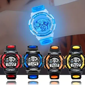 Hot-selling electronic watch with multifunctional night light suitable for running sports for elementary and middle school students