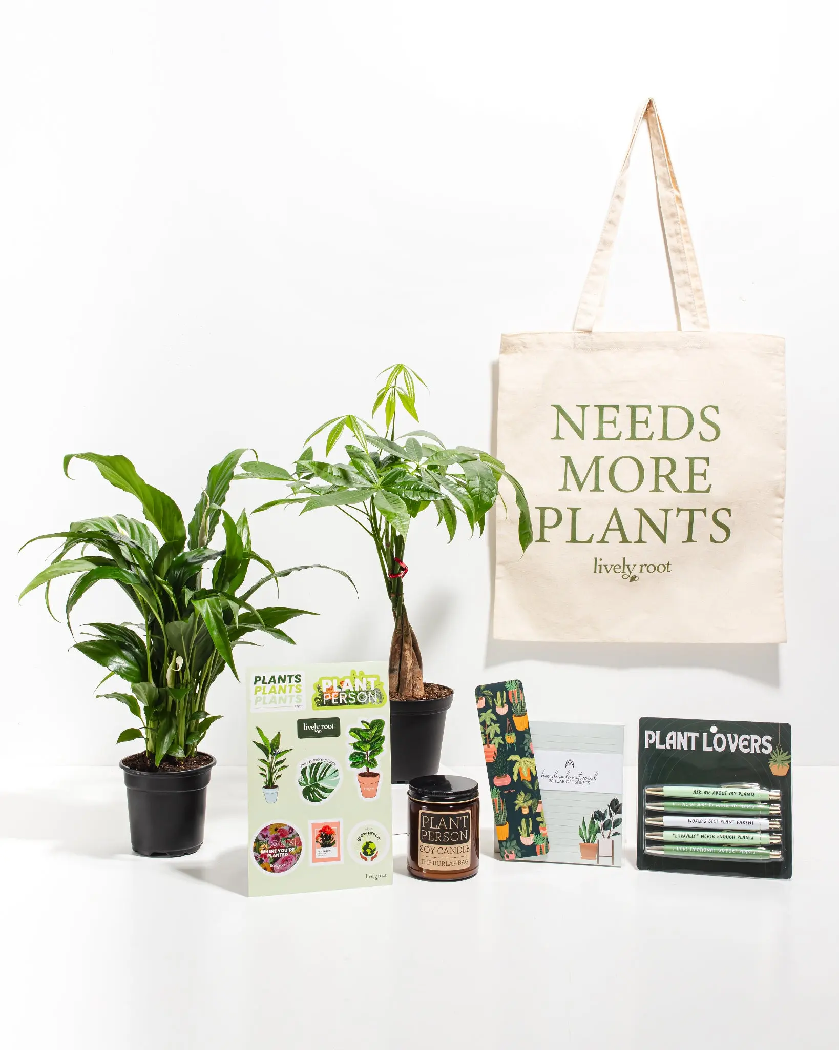 Ultimate Plant Care Package - Best-Selling Greenery, Pals, Houseplant Stickers, Bookmark for Dorm Room Inspo, Small Apartment Indoor Gardening Decor (Varies for Plant-Obsessed Students), Houseplant Bookmark