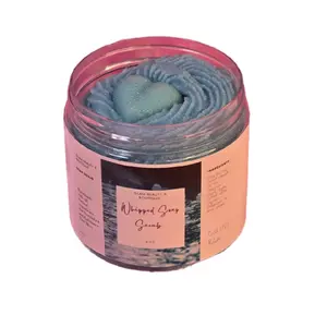 Coastal Rain Whipped Foaming Sugar Scrub. Exfoliating Body Wash & Scrub. All Natural Shea Butter Whipped Soap/Shaving Cream natural skincare Exfoliate