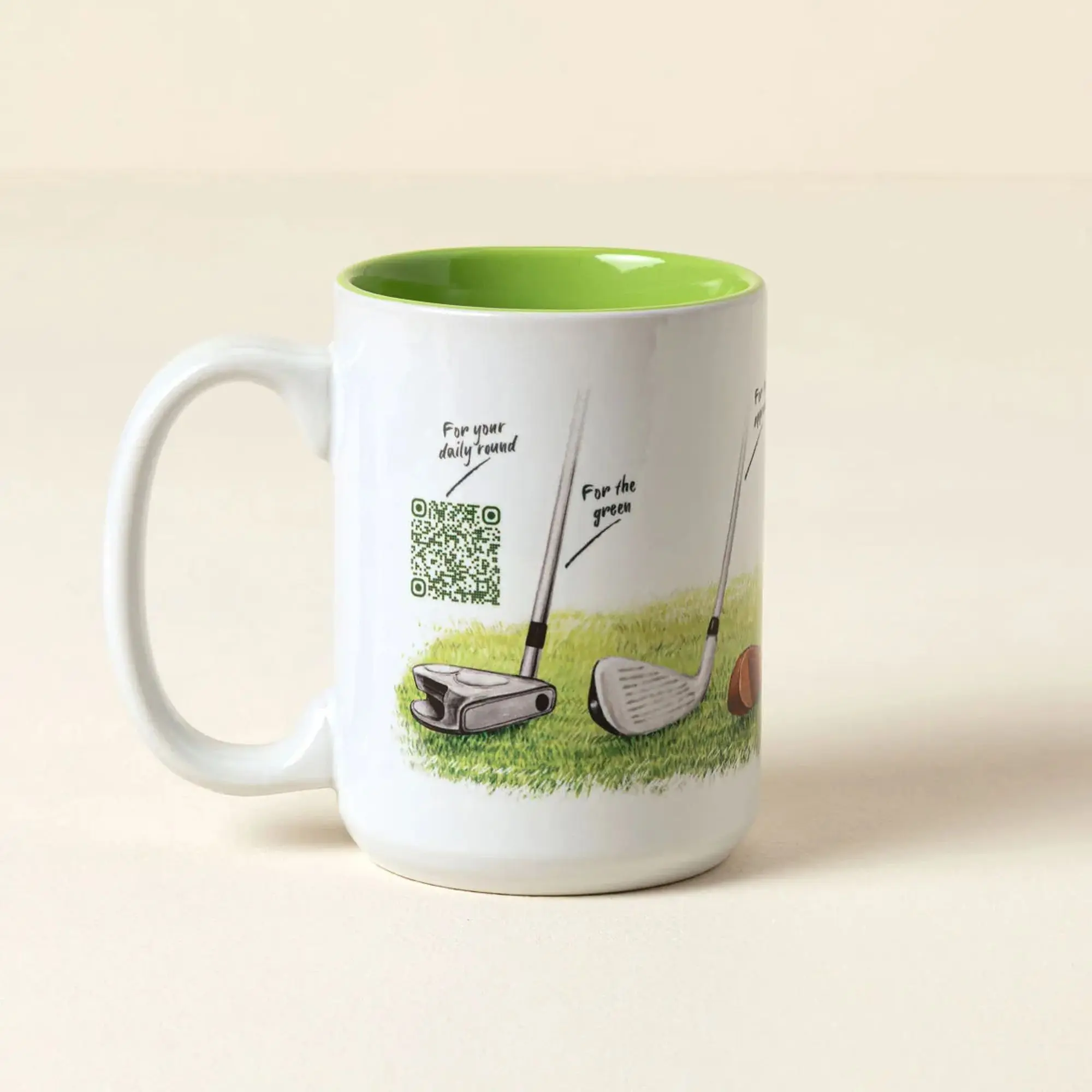 Golf Every Day Interactive QR Mug