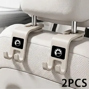 Can-Am Car Seat Headrest Hanger, 2pcs Heavy-Duty Anti-Slip Hook, Multi-Functional Load-Bearing, Easy Storage, Stable Design