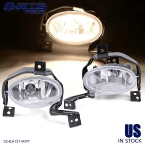 Fit For 2010-2011 Honda CR-V CRV Clear Fog Lights Driving Lamps w/Switch+Harness