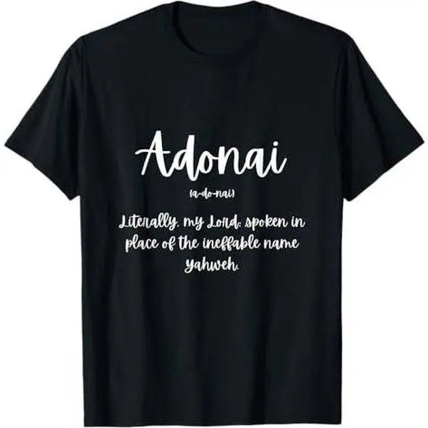 Adonai Description T-Shirt
