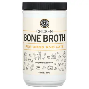 Left Coast Performance Chicken Bone Broth, For Dogs and Cats, 8 oz (227 g)