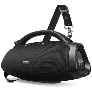 W-KING X20 330W PEAK Boom Box,7.5" Subwoofer 200W RMS,IPX7 Waterproof BT5.4 EQ APP Guitar-in Massive Bass for Outdoor Party