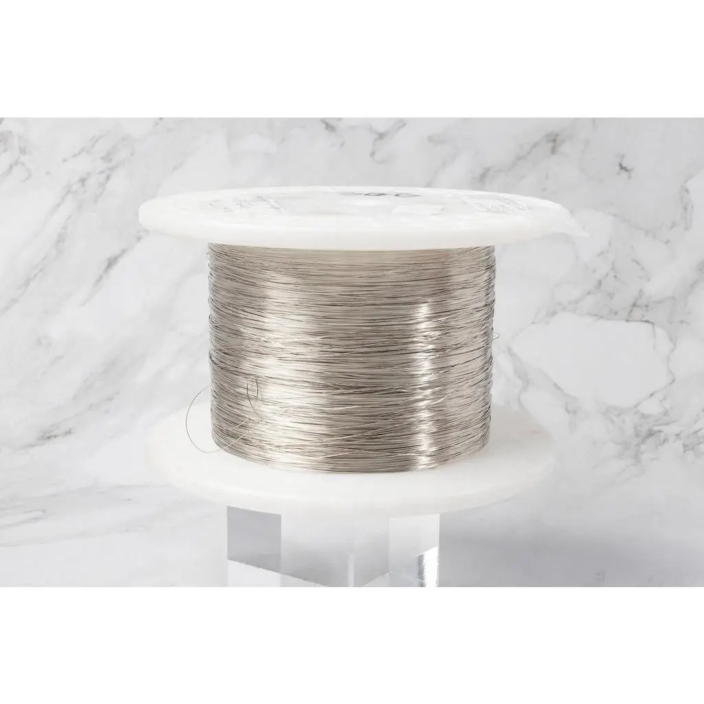 30G Round Wire - 14K Solid Gold (White) 30G Round Wire - 14K Solid Gold (White)