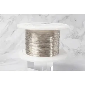 30G Round Wire - 14K Solid Gold (White) 30G Round Wire - 14K Solid Gold (White)