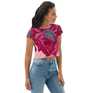 Bathhouse - All-Over Print Crop Tee