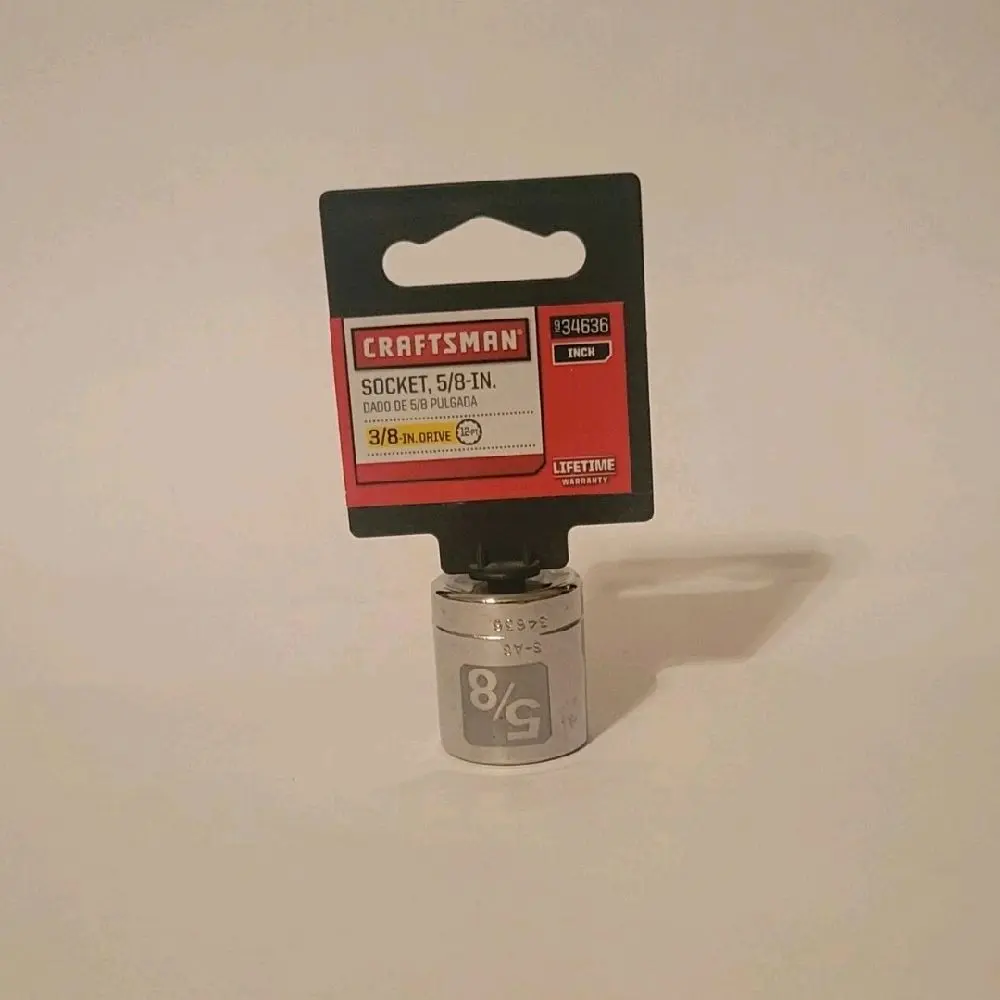 Craftsman 34636 3/8" Drive 5/8" Easy-To-Read 12 Point Socket