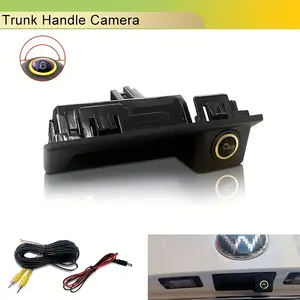 Rear View Camera for Audi A3 A4 VW Touran Tiguan Caddy T5 T6 Skoda Speed Octavia Vehicle Easy to Install Reversing Camera Tailgate Handle Ultra-low Illumination Brand New Simple Installation, Vehicle Backup Camera, Parking Aid Camera