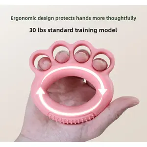 Grip Strengthener Finger Ring Elderly Hand Recovery Exercise Home Finger Flexibility Hand Strength Silicone Fitness Training Equipment