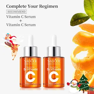 Korean Essence Glass Skin Glowy Skin Collagen Hyaluronic Acid Niacinamide Daily Skin Care Vitamin C Face Serum 30ml for Radiant Complexion
