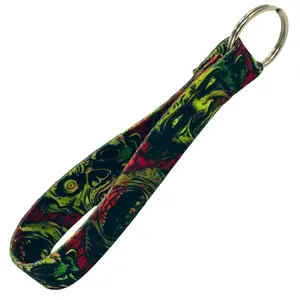 Zombie Key Fob Perfect for backpack or purse Goth Fashion