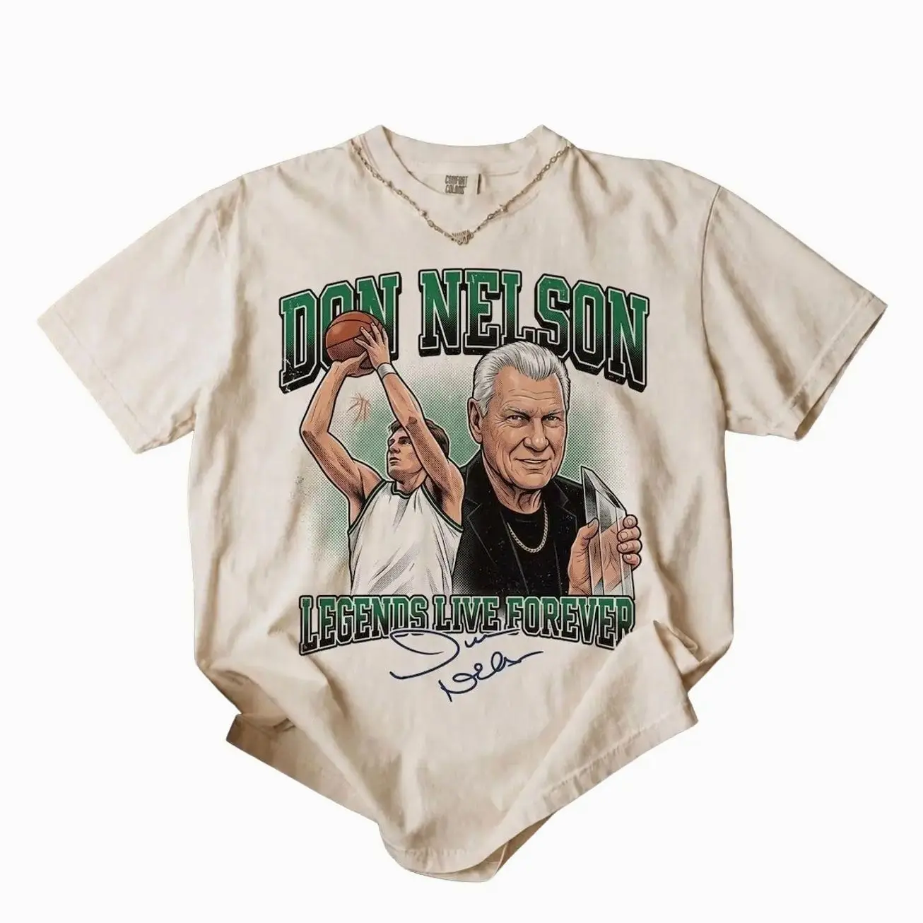 Don Nelson Memorial Shirt: Basketball Legend Tribute Tee, Retro Coach Graphic T-Shirt, Cotton